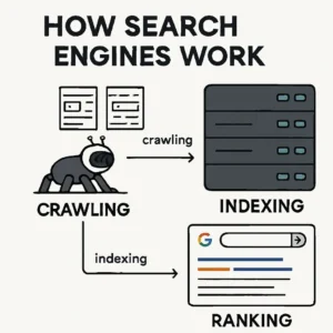 كيف تعمل محركات البحث