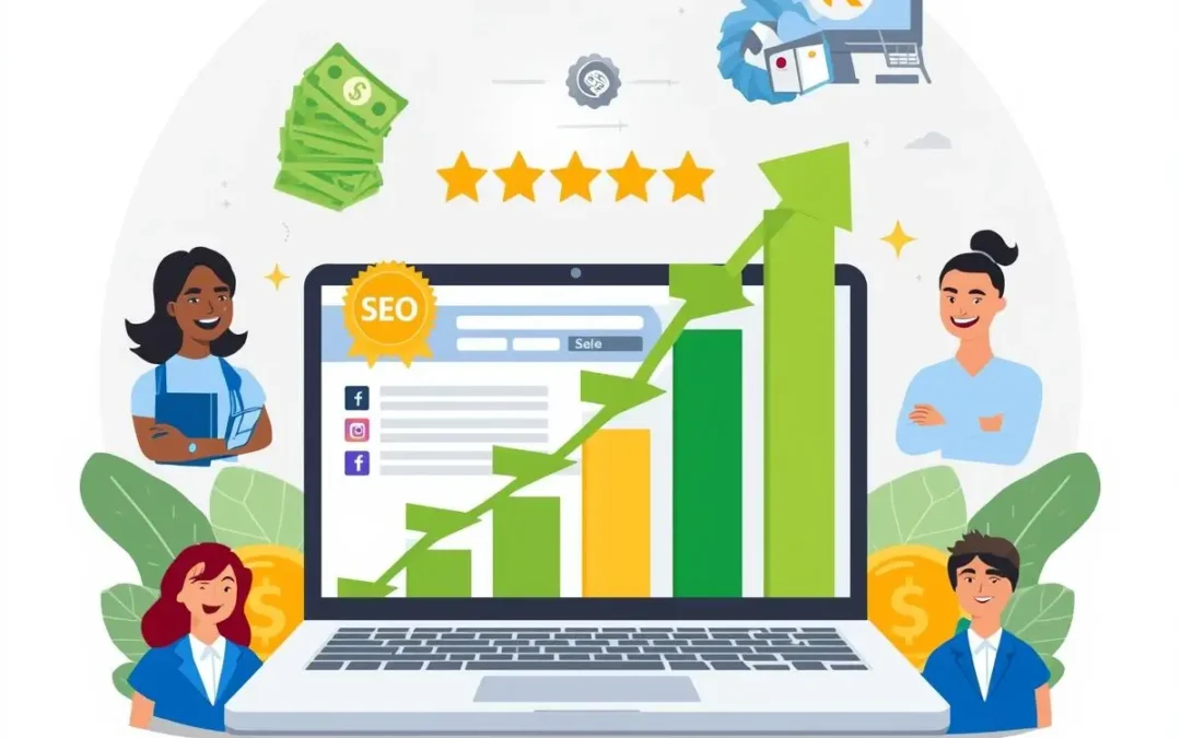 سيو المتاجر الإلكترونية: خطتك لمضاعفة المبيعات 2025